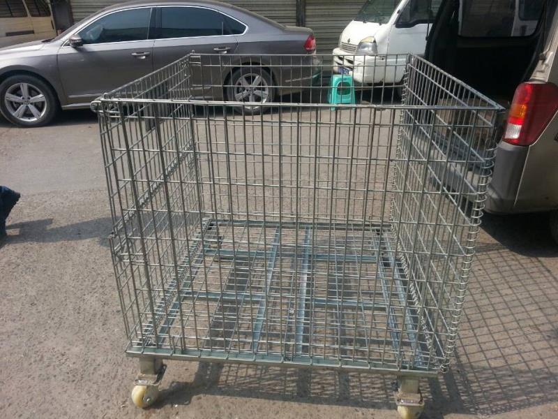 可折叠仓储笼移动款